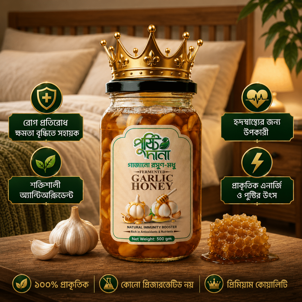 Fermented Garlic Honey